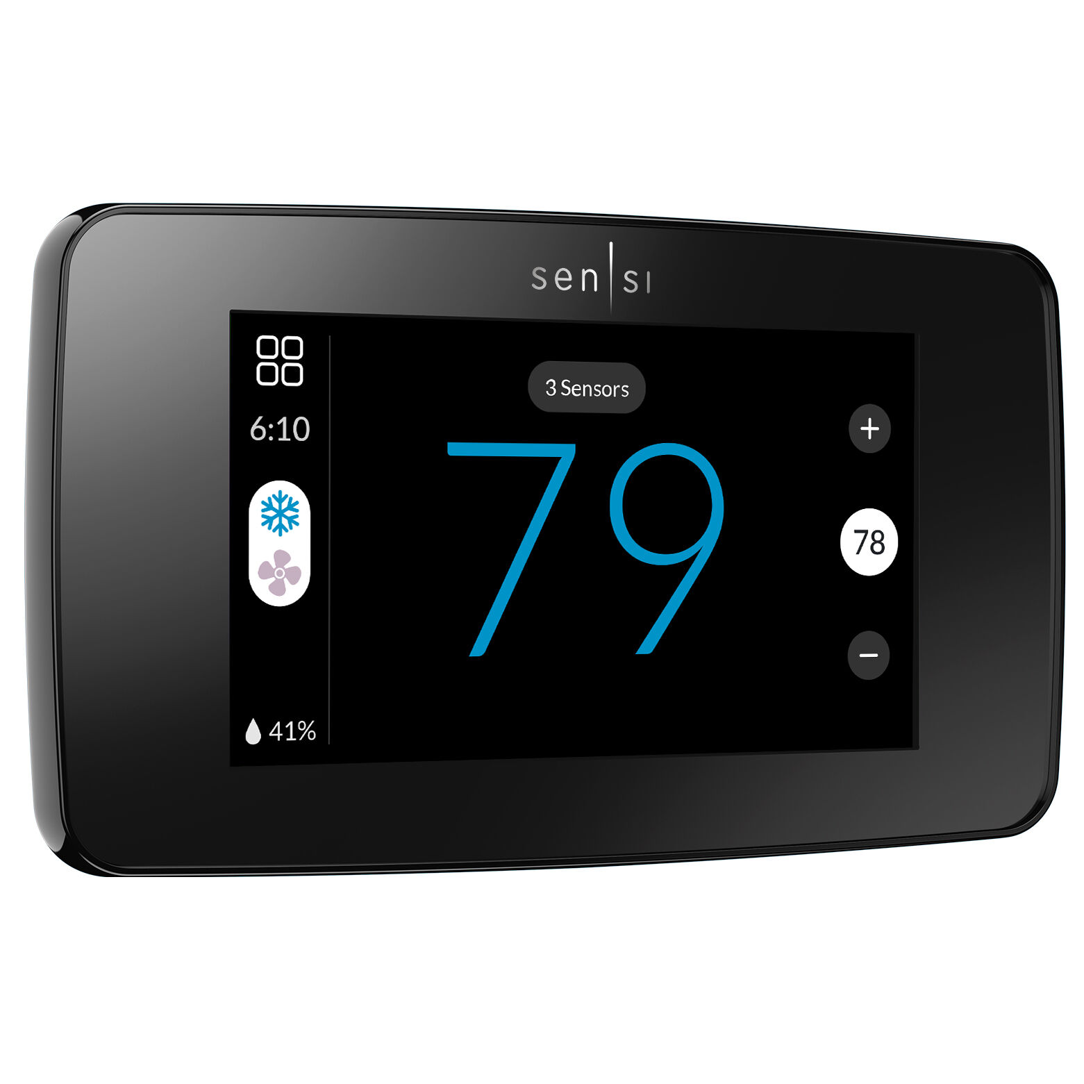 Sensi Touch 2 smart thermostat Black Duke Energy Online Savings Store